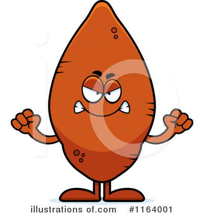 Royalty-Free (RF) Sweet Potato Clipart Illustration by Cory Thoman - Stock Sample #1164001