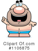 Swimmer Clipart #1106875 by Cory Thoman