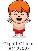 Swimmer Clipart #1109237 by Cory Thoman