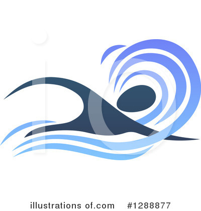 Swimming Clipart #1288877 by AtStockIllustration