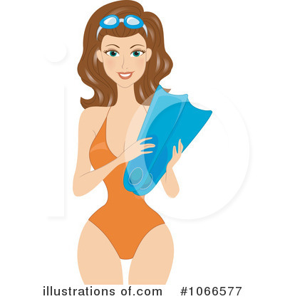 Royalty-Free (RF) Swimming Clipart Illustration by BNP Design Studio - Stock Sample #1066577