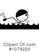 Swimming Clipart #1079220 by Pams Clipart