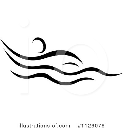 Royalty-Free (RF) Swimming Clipart Illustration by Vector Tradition SM - Stock Sample #1126076