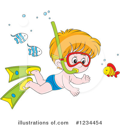 Underwater Clipart #1234454 by Alex Bannykh