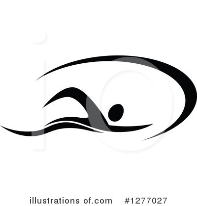 Royalty-Free (RF) Swimming Clipart Illustration by Vector Tradition SM - Stock Sample #1277027