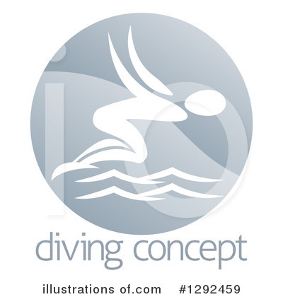 Royalty-Free (RF) Swimming Clipart Illustration by AtStockIllustration - Stock Sample #1292459
