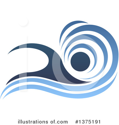 Royalty-Free (RF) Swimming Clipart Illustration by AtStockIllustration - Stock Sample #1375191