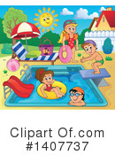 Swimming Clipart #1407737 by visekart