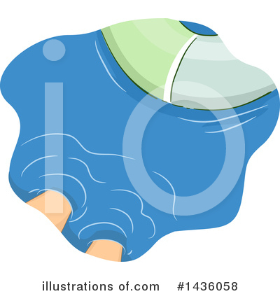 Royalty-Free (RF) Swimming Clipart Illustration by BNP Design Studio - Stock Sample #1436058