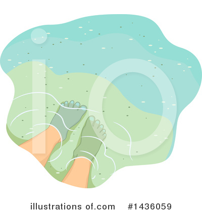 Royalty-Free (RF) Swimming Clipart Illustration by BNP Design Studio - Stock Sample #1436059