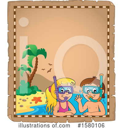 Royalty-Free (RF) Swimming Clipart Illustration by visekart - Stock Sample #1580106