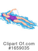 Swimming Clipart #1659035 by Morphart Creations