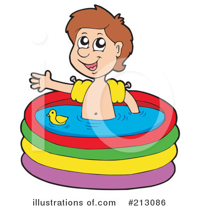 Royalty-Free (RF) Swimming Clipart Illustration by visekart - Stock Sample #213086
