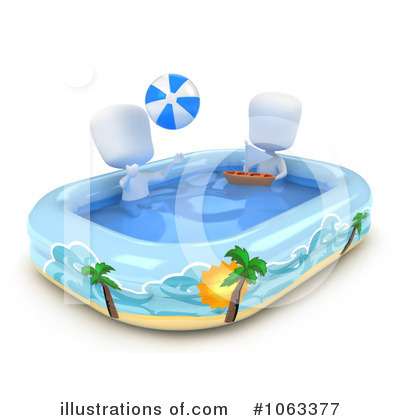 Royalty-Free (RF) Swimming Pool Clipart Illustration by BNP Design Studio - Stock Sample #1063377