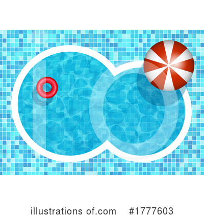 Royalty-Free (RF) Swimming Pool Clipart Illustration by KJ Pargeter - Stock Sample #1777603
