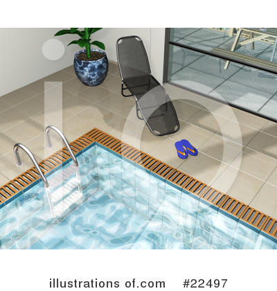 Swimming Pool Clipart #22497 by KJ Pargeter