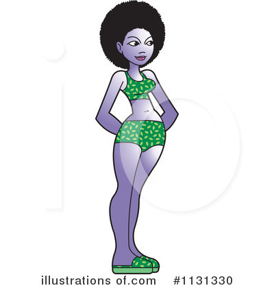 Royalty-Free (RF) Swimsuit Clipart Illustration by Lal Perera - Stock Sample #1131330