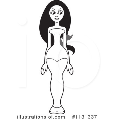 Swimsuit Clipart #1131337 by Lal Perera
