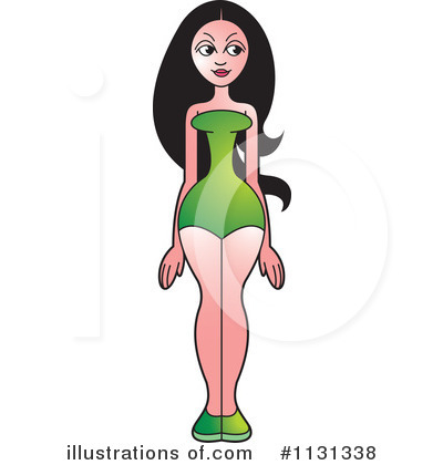 Swimsuit Clipart #1131338 by Lal Perera