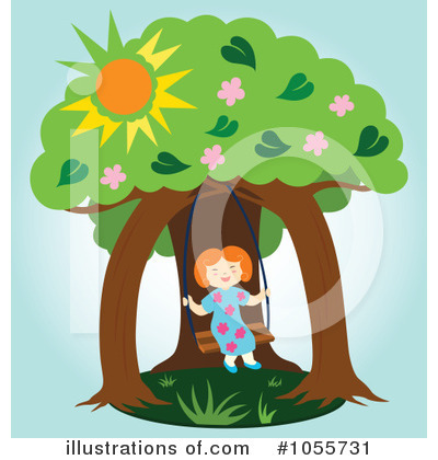 Tree Swing Clipart #1055731 by Cherie Reve