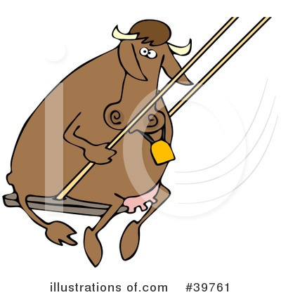 Royalty-Free (RF) Swinging Clipart Illustration by djart - Stock Sample #39761