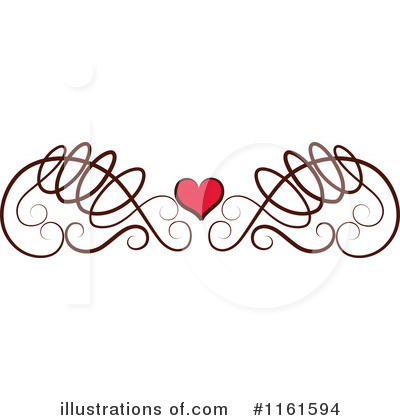 Swirls Clipart #1161594 by Cherie Reve