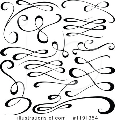 Royalty-Free (RF) Swirl Clipart Illustration by dero - Stock Sample #1191354