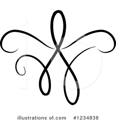 Royalty-Free (RF) Swirl Clipart Illustration by BNP Design Studio - Stock Sample #1234838