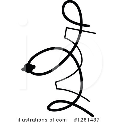 Royalty-Free (RF) Swirl Clipart Illustration by Chromaco - Stock Sample #1261437