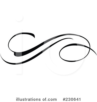 Royalty-Free (RF) Swirl Clipart Illustration by BestVector - Stock Sample #230641
