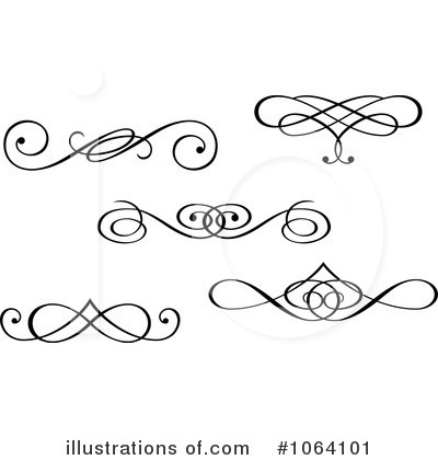 Royalty-Free (RF) Swirls Clipart Illustration by Vector Tradition SM - Stock Sample #1064101