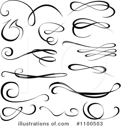 Royalty-Free (RF) Swirls Clipart Illustration by dero - Stock Sample #1100503