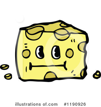 Royalty-Free (RF) Swiss Cheese Clipart Illustration by lineartestpilot - Stock Sample #1190926