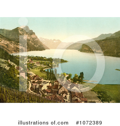 Royalty-Free (RF) Switzerland Clipart Illustration by JVPD - Stock Sample #1072389