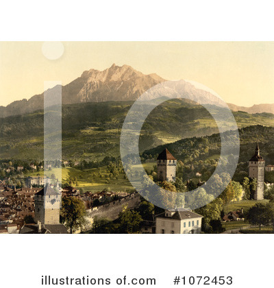 Royalty-Free (RF) Switzerland Clipart Illustration by JVPD - Stock Sample #1072453