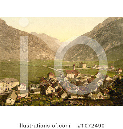 Royalty-Free (RF) Switzerland Clipart Illustration by JVPD - Stock Sample #1072490