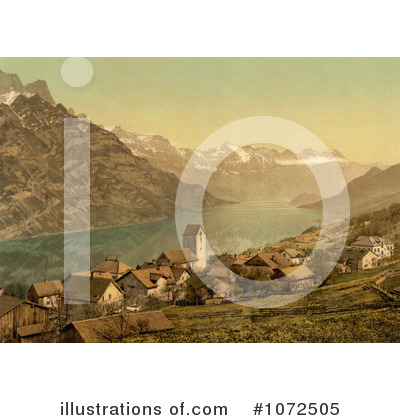 Royalty-Free (RF) Switzerland Clipart Illustration by JVPD - Stock Sample #1072505