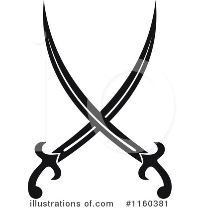 Royalty-Free (RF) Sword Clipart Illustration by Vector Tradition SM - Stock Sample #1160381
