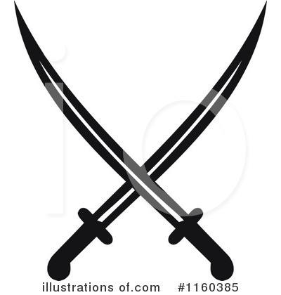 Royalty-Free (RF) Sword Clipart Illustration by Vector Tradition SM - Stock Sample #1160385