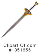 Sword Clipart #1351656 by Tonis Pan