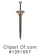 Sword Clipart #1351657 by Tonis Pan