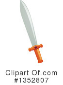 Sword Clipart #1352807 by BNP Design Studio