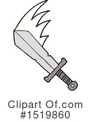 Sword Clipart #1519860 by lineartestpilot