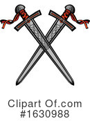 Sword Clipart #1630988 by Chromaco