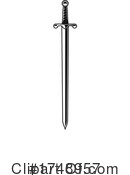 Sword Clipart #1748957 by Vector Tradition SM