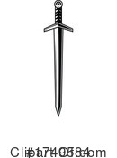 Sword Clipart #1749584 by Vector Tradition SM
