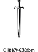 Sword Clipart #1749588 by Vector Tradition SM
