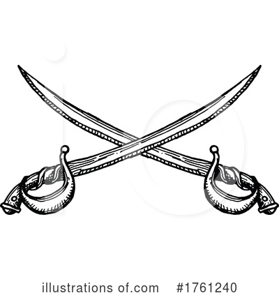 Royalty-Free (RF) Sword Clipart Illustration by Vector Tradition SM - Stock Sample #1761240