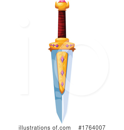 Royalty-Free (RF) Sword Clipart Illustration by Vector Tradition SM - Stock Sample #1764007