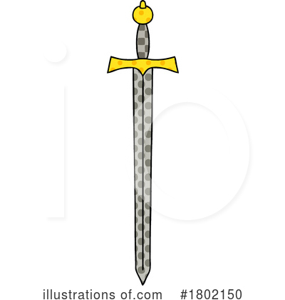 Sword Clipart #1802150 by lineartestpilot